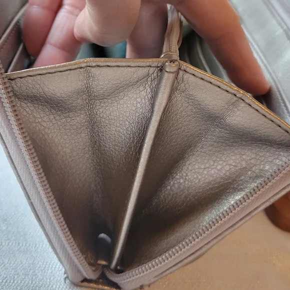 the sak Metallic Silver Wristlet Wallet - Picture 6 of 6